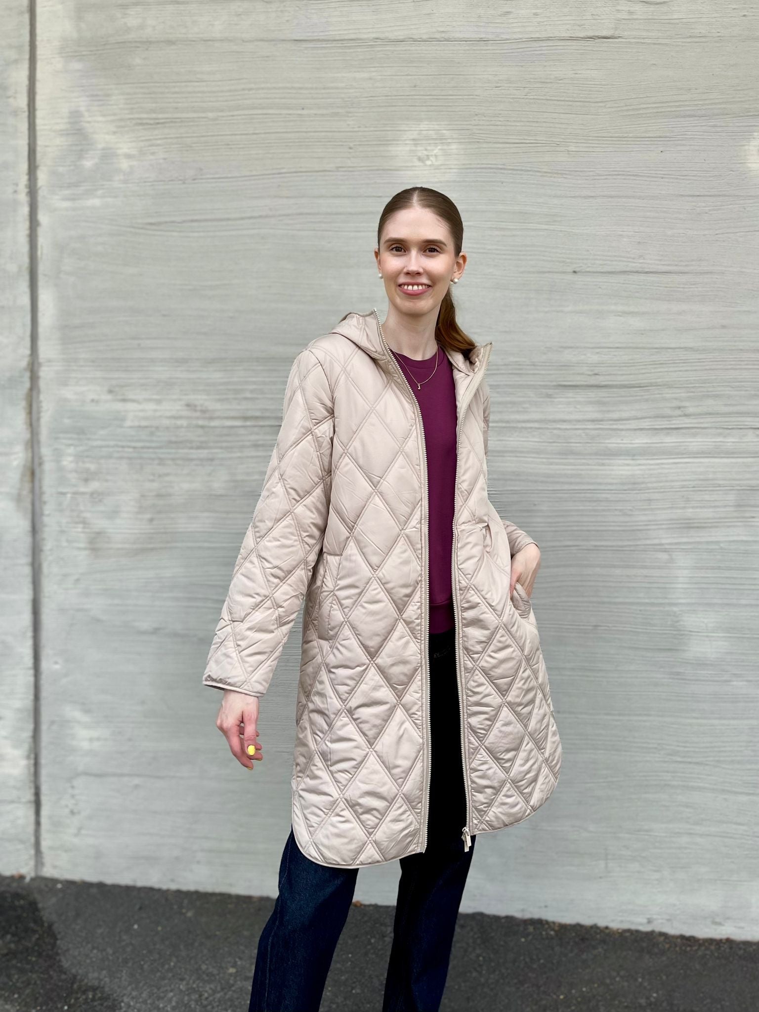 VIQUILA Coat - Feather Gray